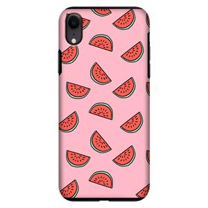 CaseCompany Watermeloen: iPhone XR Tough Case