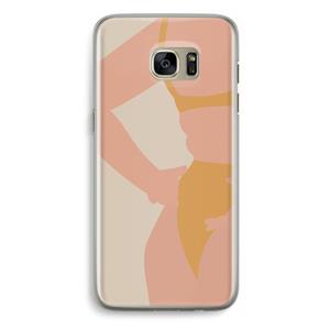 CaseCompany Bikini body: Samsung Galaxy S7 Edge Transparant Hoesje
