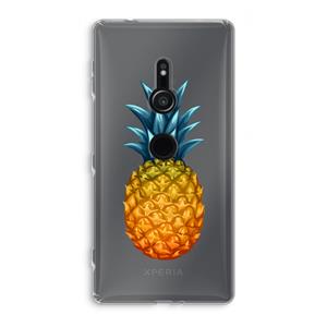 CaseCompany Grote ananas: Sony Xperia XZ2 Transparant Hoesje
