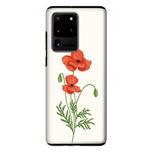 CaseCompany Red poppy: Samsung Galaxy S20 Ultra Tough Case