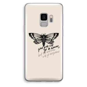 CaseCompany Good or bad: Samsung Galaxy S9 Transparant Hoesje