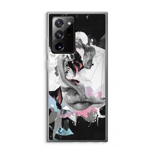 CaseCompany Camouflage de sommeil: Samsung Galaxy Note 20 Ultra / Note 20 Ultra 5G Transparant Hoesje