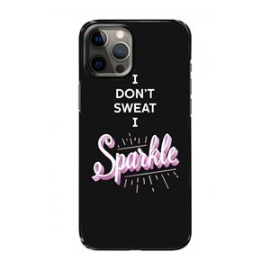 CaseCompany Sparkle quote: Volledig geprint iPhone 12 Pro Hoesje