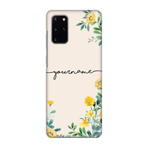 CaseCompany Gele bloemen: Volledig geprint Samsung Galaxy S20 Plus Hoesje