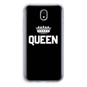 CaseCompany Queen zwart: Samsung Galaxy J5 (2017) Transparant Hoesje