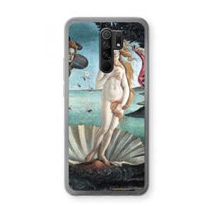 CaseCompany Birth Of Venus: Xiaomi Redmi 9 Transparant Hoesje