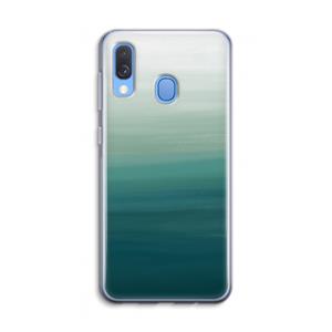 CaseCompany Ocean: Samsung Galaxy A40 Transparant Hoesje