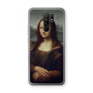 CaseCompany Mona Lisa: Xiaomi Redmi 9 Transparant Hoesje