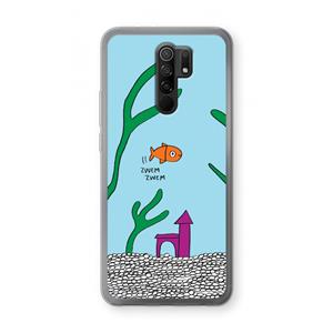 CaseCompany Aquarium: Xiaomi Redmi 9 Transparant Hoesje