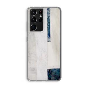 CaseCompany Meet you there: Samsung Galaxy S21 Ultra Transparant Hoesje
