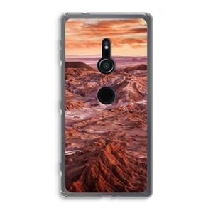 CaseCompany Mars: Sony Xperia XZ2 Transparant Hoesje