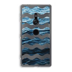 CaseCompany Oceaan: Sony Xperia XZ2 Transparant Hoesje