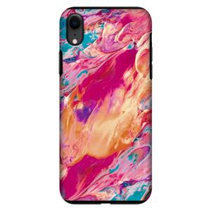 CaseCompany Pastel Echoes: iPhone XR Tough Case