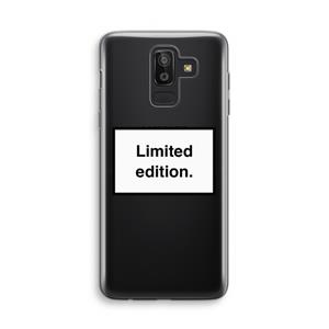 CaseCompany Limited edition: Samsung Galaxy J8 (2018) Transparant Hoesje