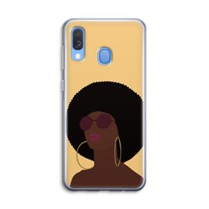 CaseCompany Golden hour: Samsung Galaxy A40 Transparant Hoesje