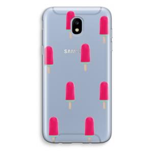 CaseCompany Waterijsje: Samsung Galaxy J5 (2017) Transparant Hoesje