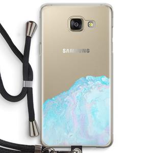 CaseCompany Fantasie pastel: Samsung Galaxy A5 (2016) Transparant Hoesje met koord