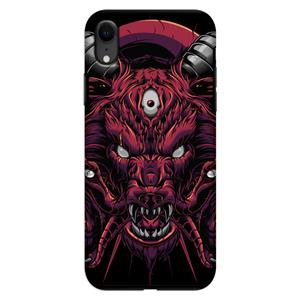 CaseCompany Hell Hound and Serpents: iPhone XR Tough Case