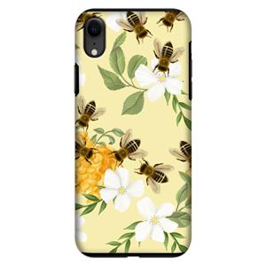CaseCompany No flowers without bees: iPhone XR Tough Case