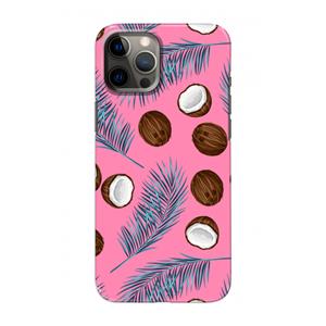 CaseCompany Kokosnoot roze: Volledig geprint iPhone 12 Pro Hoesje