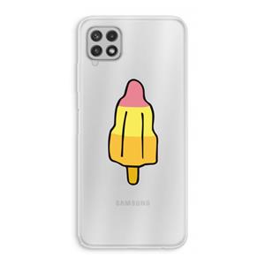 CaseCompany Raketijsje: Samsung Galaxy A22 4G Transparant Hoesje