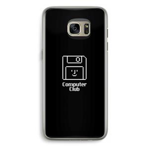 CaseCompany Hello: Samsung Galaxy S7 Edge Transparant Hoesje
