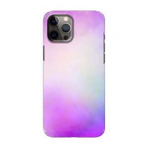 CaseCompany Clouds pastel: Volledig geprint iPhone 12 Pro Hoesje