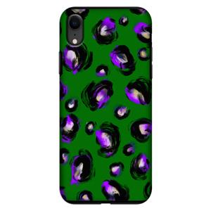 CaseCompany Green Cheetah: iPhone XR Tough Case