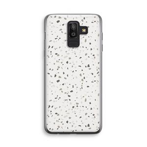 CaseCompany Terrazzo N°14: Samsung Galaxy J8 (2018) Transparant Hoesje
