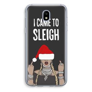 CaseCompany Came To Sleigh: Samsung Galaxy J5 (2017) Transparant Hoesje
