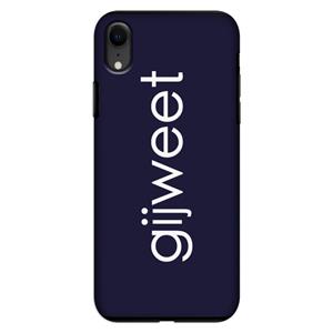 CaseCompany Gijweet: iPhone XR Tough Case