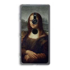CaseCompany Mona Lisa: Sony Xperia XZ2 Transparant Hoesje