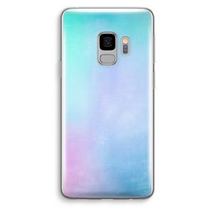 CaseCompany mist pastel: Samsung Galaxy S9 Transparant Hoesje
