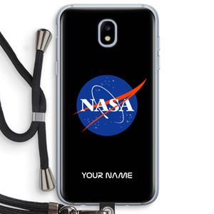 CaseCompany NASA: Samsung Galaxy J5 (2017) Transparant Hoesje met koord