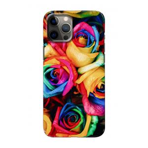 CaseCompany Neon bloemen: Volledig geprint iPhone 12 Pro Hoesje