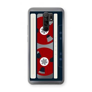 CaseCompany Here's your tape: Xiaomi Redmi 9 Transparant Hoesje