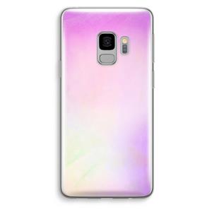 CaseCompany Flow mist pastel: Samsung Galaxy S9 Transparant Hoesje