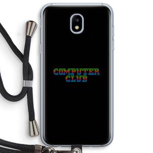 CaseCompany Retro: Samsung Galaxy J5 (2017) Transparant Hoesje met koord