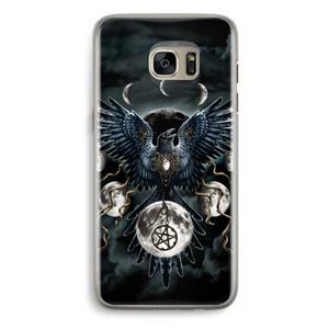 CaseCompany Sinister Wings: Samsung Galaxy S7 Edge Transparant Hoesje