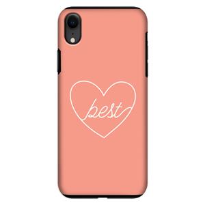 CaseCompany Best heart: iPhone XR Tough Case