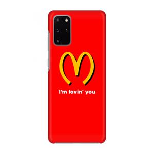 CaseCompany I'm lovin' you: Volledig geprint Samsung Galaxy S20 Plus Hoesje