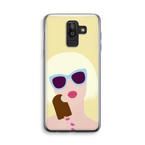 CaseCompany Ice cream: Samsung Galaxy J8 (2018) Transparant Hoesje