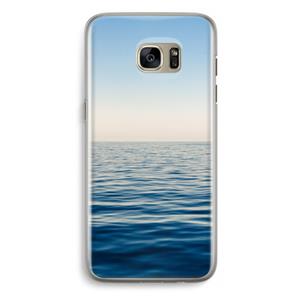 CaseCompany Water horizon: Samsung Galaxy S7 Edge Transparant Hoesje