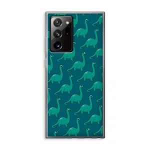 CaseCompany Diplodocus: Samsung Galaxy Note 20 Ultra / Note 20 Ultra 5G Transparant Hoesje