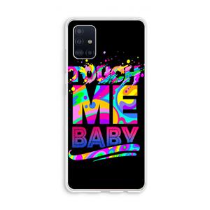 CaseCompany Touch Me: Galaxy A51 4G Transparant Hoesje