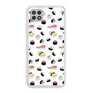 CaseCompany Sushi time: Samsung Galaxy A22 4G Transparant Hoesje