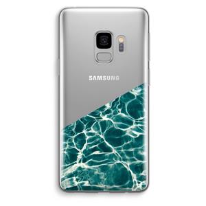 CaseCompany Weerkaatsing water: Samsung Galaxy S9 Transparant Hoesje