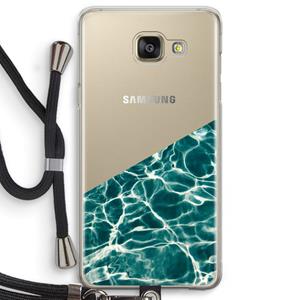 CaseCompany Weerkaatsing water: Samsung Galaxy A5 (2016) Transparant Hoesje met koord