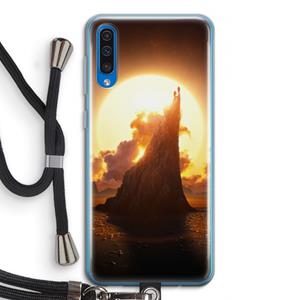 CaseCompany Children of the Sun: Samsung Galaxy A50 Transparant Hoesje met koord