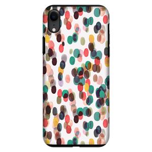 CaseCompany Tropical Dots: iPhone XR Tough Case